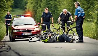 Auto erfasst Radfahrer in Oberbayern und verursacht schwere Verletzungen