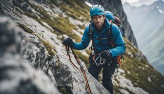 Bergsteiger verhallen ungehört in den Alpen: Übernachtet in Felswand