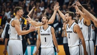 Deutsche Basketballer feiern beeindruckenden Sieg gegen Frankreich