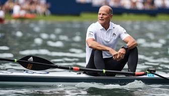 Deutscher Olympiasieger spricht minutenlang auf Bundeskanzler Olaf Scholz ein